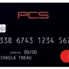Carte prépayée PCS Mastercard