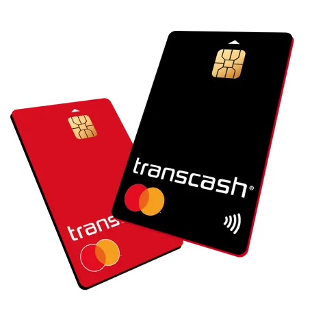 Carte prépayée Transcash Mastercard internationale
