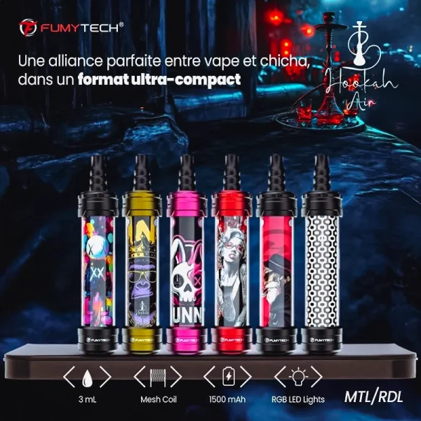 E-chicha portable Fumytech Mini